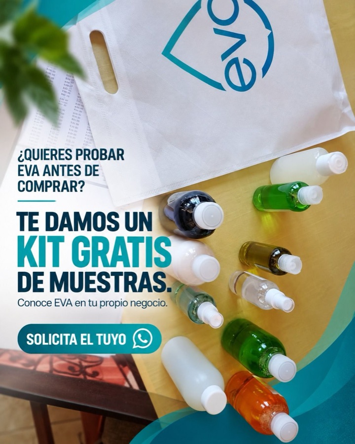 Kit de muestras gratis de productos EVA